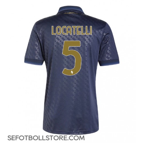 Juventus Manuel Locatelli #5 Replika Tredje Tröja 2024-25 Kortärmad